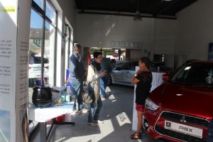 Mitsubishi Verkaufsraum